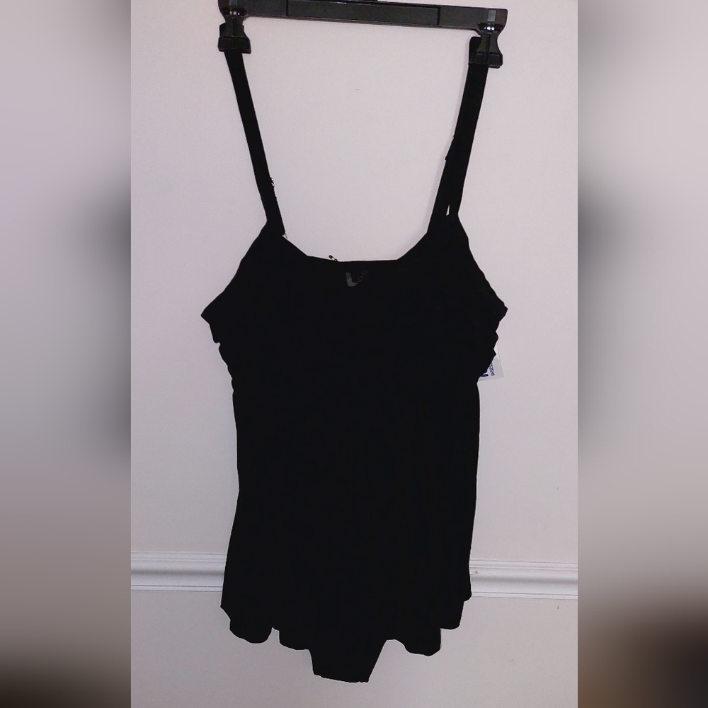 SIMPLY FIT Plus size swim dress